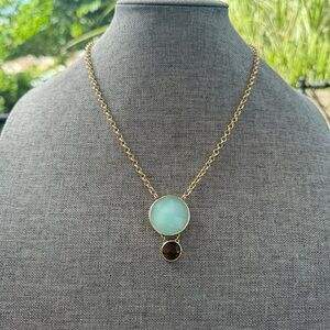Handmade Upcyled Gemstone Necklace